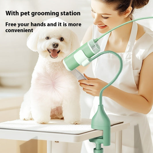 Adjustable Halter Hair Dryer Bracket for Hands-Free Pet Grooming
