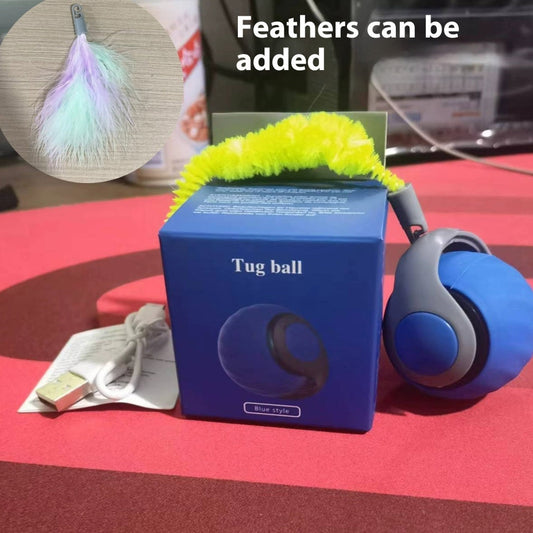 Interactive Silicone Cat Toy USB Rechargeable Bite Toy for Pets