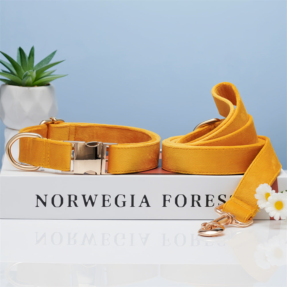 Rope Collar in Coral Orange and Light Water Green Adjustable Pet Collar